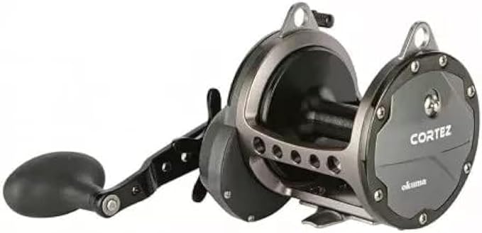 Okuma Cortez Graphite Star Drag High Speed 6.2:1 Reel