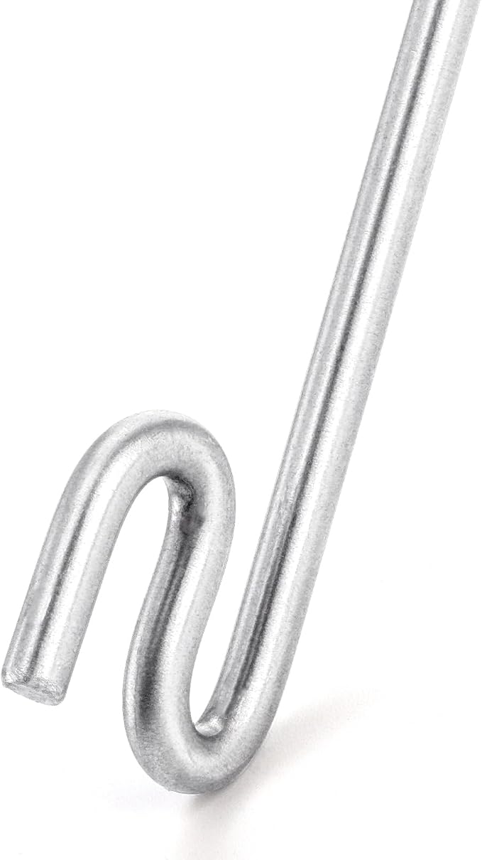 Elsjoy 2 Pack Fishing Hook Remover, 12" Fish Dehooker Tool Saltwater Fish Hook Remover, Shark Hook Removal Tool for Quick Removal