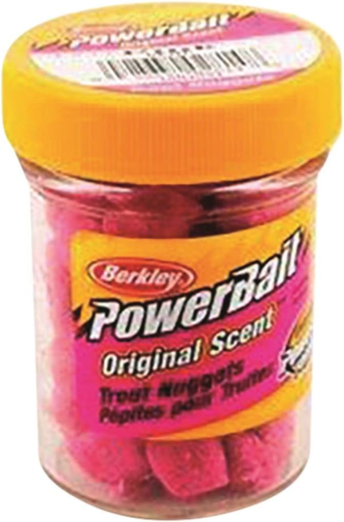 Berkley PowerBait Power Nuggets Fishing Dough Bait, Assorted Colors, Scent Dispersion Technology, Irresistible Scent and Flavor, Moldable and Easy to Use