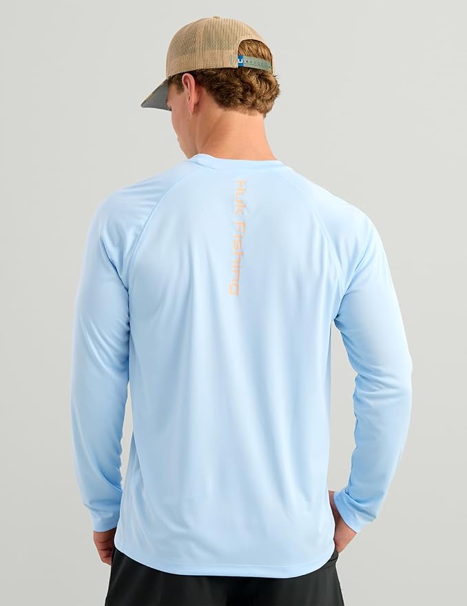 HUK Mens Pursuit Vented Long Sleeve, 30 UPF Fishing Shirt