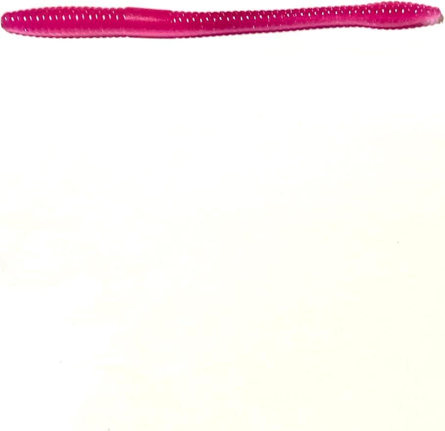 20 Pcs 5" Finesse Trick Worm (Scent, Float) Soft Plastic Bait for Bass Fishing