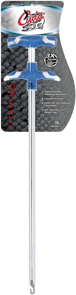 Cuda Titanium-Bonded Fish Hook Remover Tool