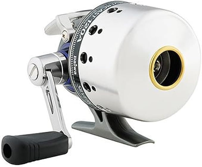 Daiwa Silvercast-A 10Lbs Test Spincast Reel, Silver-SC100A-CP