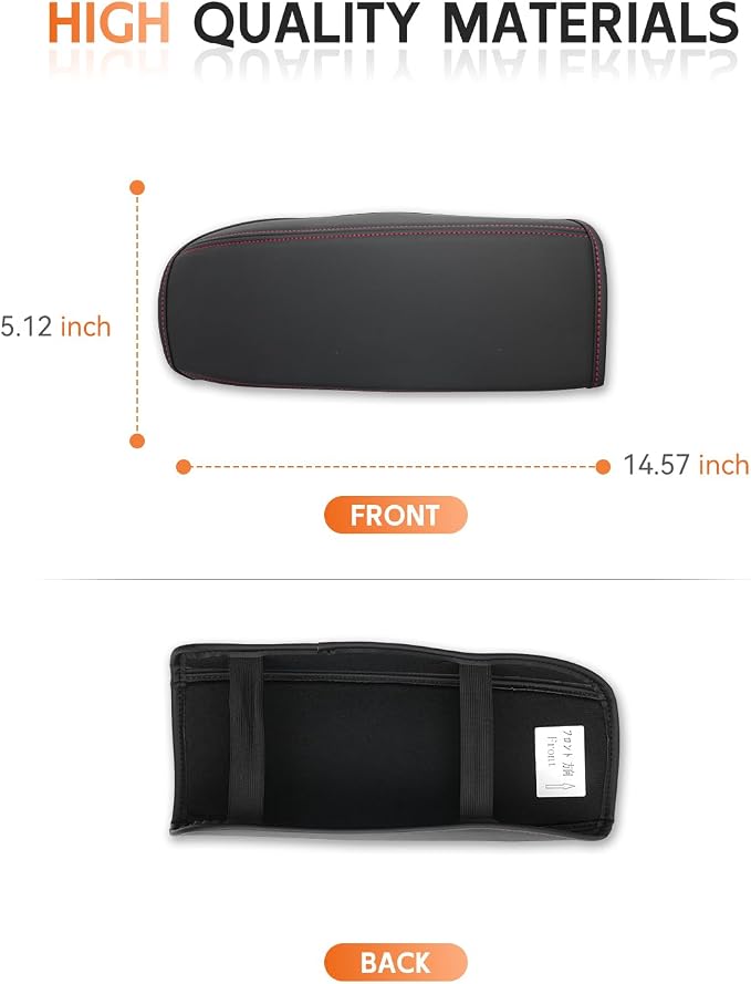 CDEFG for Ford Escape 2020-2025 2026 Center Console Cover Armrest Box Cover for Escape Accessories Console Arm Rest Protector