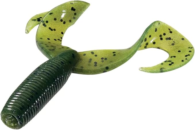 Yamamoto 4"/5" Double Tail Grub Soft Plastic Fishing Angling Swimbait Lures with Crawfish Design - 20 Pack