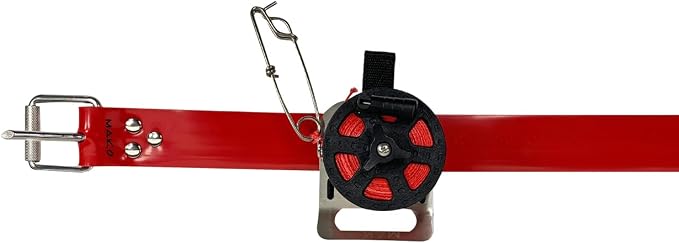 MAKO Quick Ditch Belt Reel with Reel Line