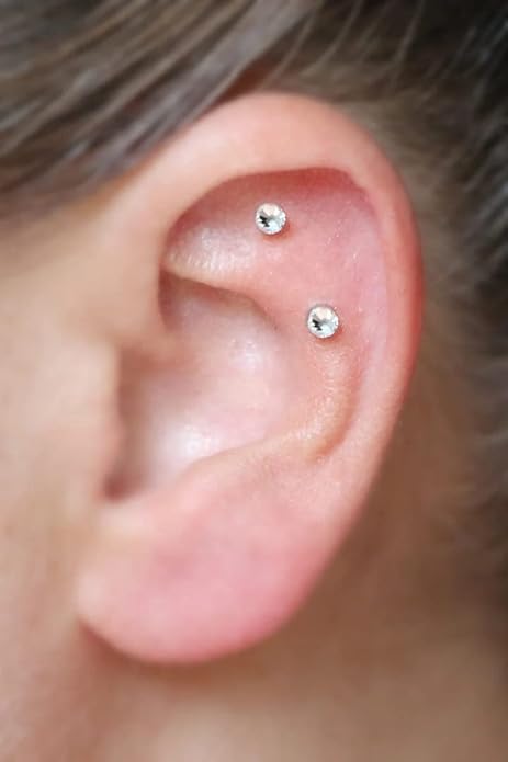 QWALIT Piercing Taper Threadless Insertion Tool - Titanium Labret Pin 16g, 18g, 20g