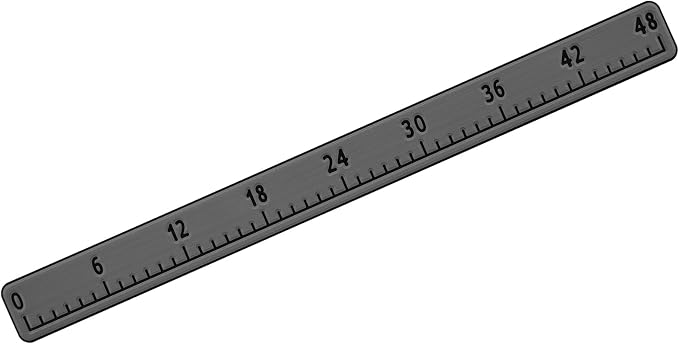 HZshark Premium EVA Foam Fish Ruler，Fish Measuring Board with Self-Adhesive Backing,Fishing Tape Measure for Boats Sailboats Yachts Kayaks