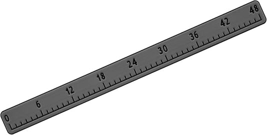 HZshark Premium EVA Foam Fish Ruler，Fish Measuring Board with Self-Adhesive Backing,Fishing Tape Measure for Boats Sailboats Yachts Kayaks