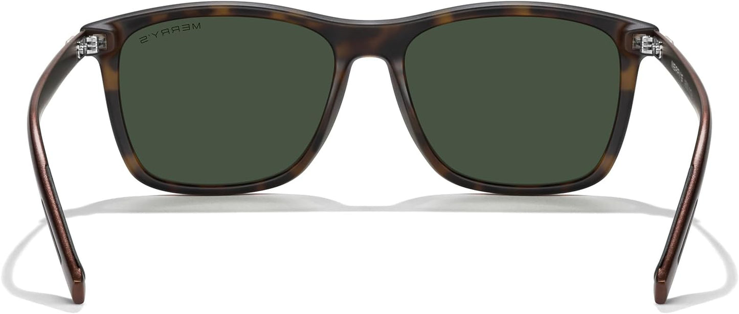 MERRY'S Unisex Polarized Aluminum Sunglasses Vintage Sun Glasses For Men/Women S8286