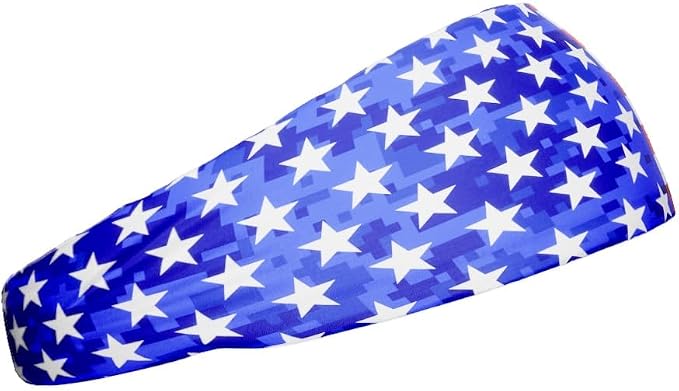 40+ Designs! Unisex Headband/Sweatband. Best for Sports, Fitness, Working Out, Yoga. Tapered Design