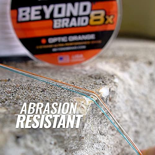 Beyond Braid Multi Purpose Braided Fishing Line - Abrasion Resistant - No Stretch - Super Strong