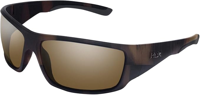 HUK Sunglasses, Polarized Lens Eyewear with Performance Frames, Fishing, Sports & Outdoors Sunglasses