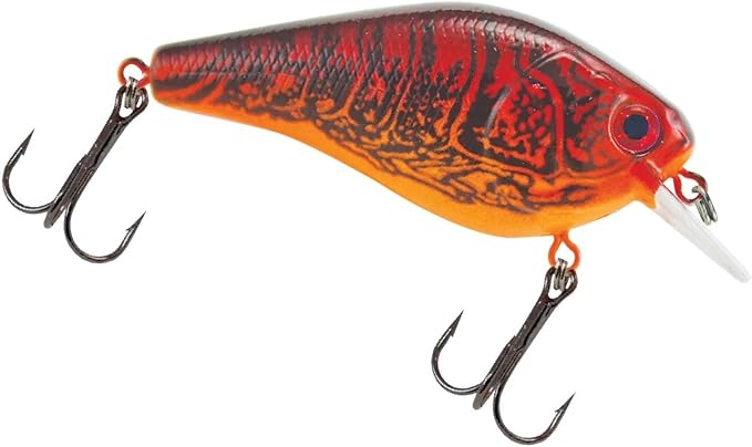 Luck E Strike 2 Inch Square Bill Crankbait, Made in The USA