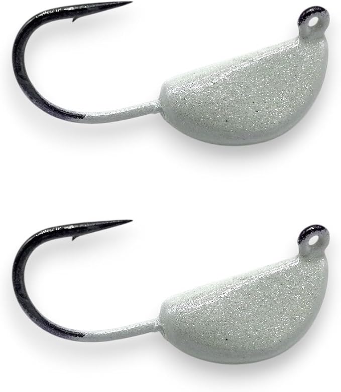 Sheepshead Jig, 2~5 Pack, Standup Style Jig, Saltwater Fishing Jig, Powder Coat Finish Made in The USA with 2X Hook, 1/2oz, 3/4oz, 1oz Sizes