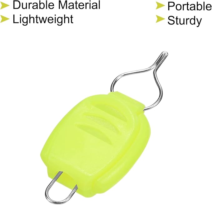 PATIKIL Fishing Line Holders, Baitcasting Reel Fishing Line Holder Clip Buckle Stopper Line Keeper Accessories