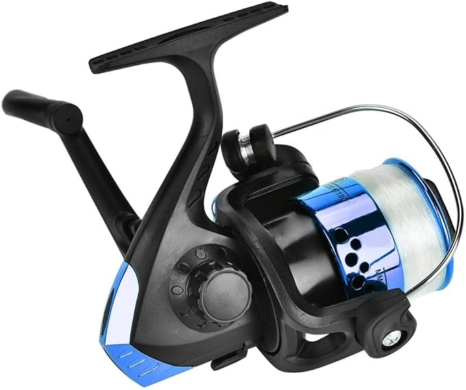 Fishing Reels Baitcasting Fixed Spool Reel Powerful Carp Fishing Reel Spinning 5.2: 1 Gear Ratio Fishing Reel Tackle Accessory Freshwater/Saltwater Use