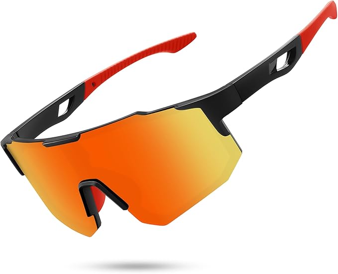 STORYCOAST Polarized Sports Sunglasses for Men Women,Driving Fishing Cycling Mountain Bike Sunglasses UV400 Protection