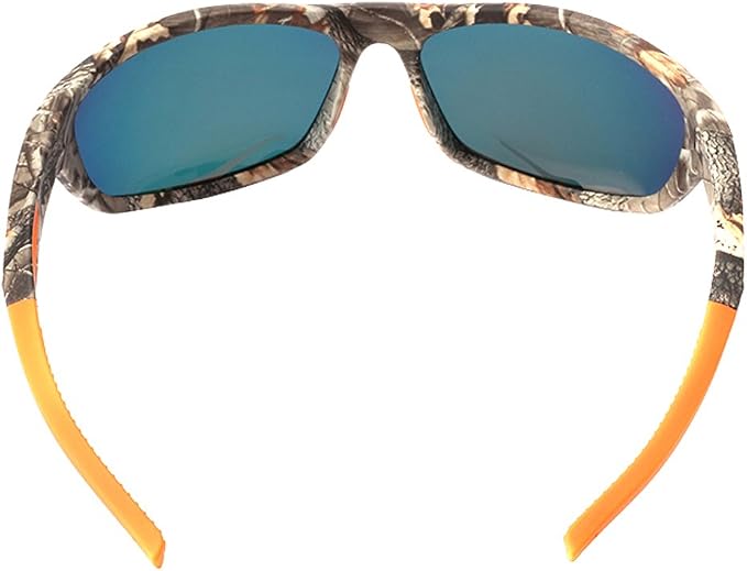 Polarized Outdoor Sports Sunglasses Tr90 Camo Frame for Men Women Driving Fishing Hunting Reduce Glare