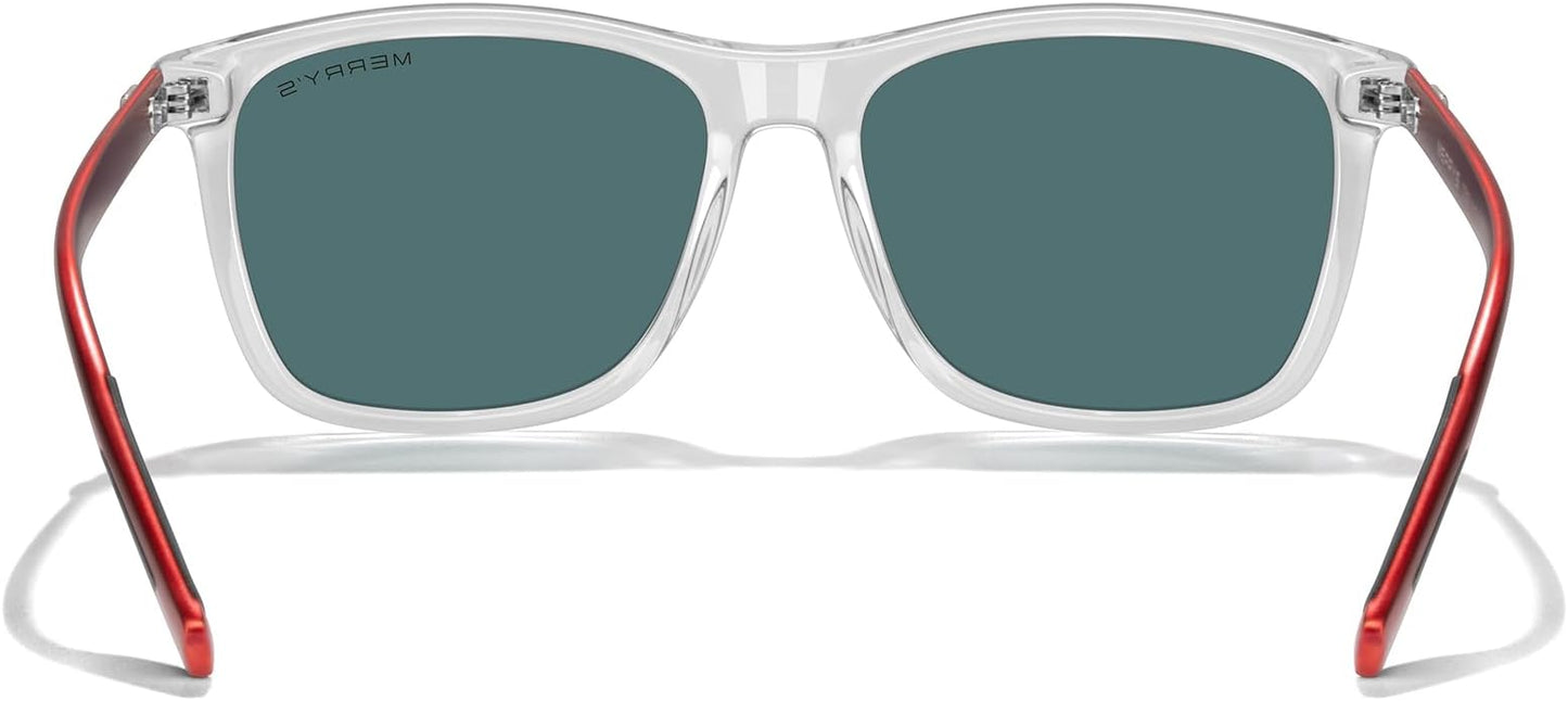 MERRY'S Unisex Polarized Aluminum Sunglasses Vintage Sun Glasses For Men/Women S8286