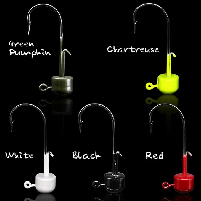 Ned-Rig-Kit-Finesse-Baits-Soft-Plastic-Worms-Fising-Lure for Bass Stick Swimbait Minnow Crawfish Lures Shroom Ned Jig Head Kit