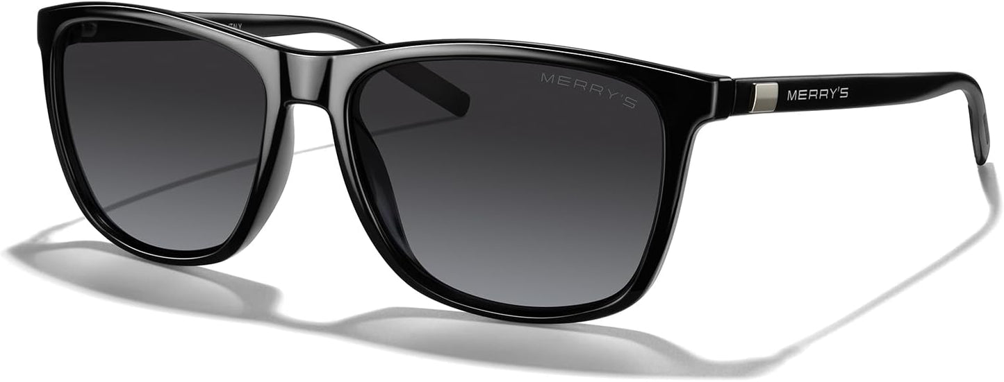 MERRY'S Unisex Polarized Aluminum Sunglasses Vintage Sun Glasses For Men/Women S8286