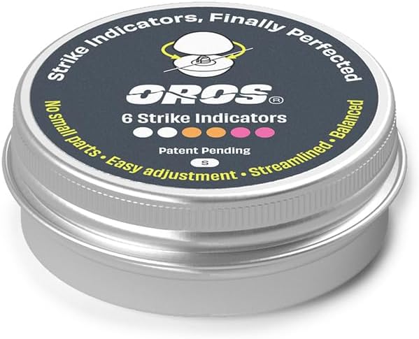 Oros Strike Indicators for Fly Fishing, Reusable Foam Nymph Indicators, High Visibility Trout Fishing Float, Assorted Sizes