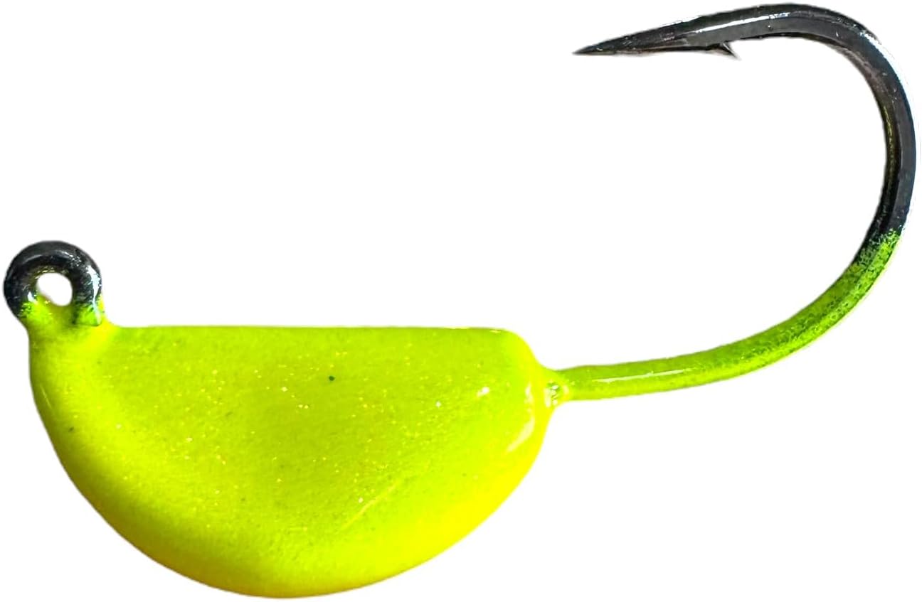 Sheepshead Jig, 2~5 Pack, Standup Style Jig, Saltwater Fishing Jig, Powder Coat Finish Made in The USA with 2X Hook, 1/2oz, 3/4oz, 1oz Sizes