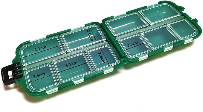 KALAVARMA Waterproof Fishing Lure Box Spoon Hooks Baits Storage Tackle Box Containers for Casting Fishing Fly Fishing