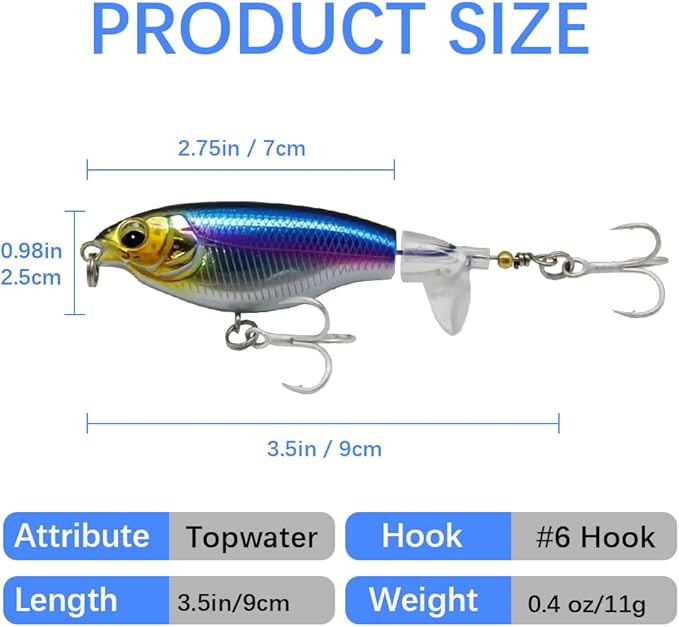Top Water Fish Lures Whopper plopper bass Fishing Lure Saltwater Fishing topwater bass luress with 3D Eyes Bait