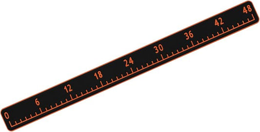 HZshark Premium EVA Foam Fish Ruler，Fish Measuring Board with Self-Adhesive Backing,Fishing Tape Measure for Boats Sailboats Yachts Kayaks