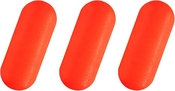 Alwonder 100-Pack Fishing Floats Bobbers Cylindrical Foam Pompano Snell Rig Floats Surf Ice Fly Fishing Trolling Fish Finder Bottom Rigs Float for Bass Trout Walleye Crappie Redfish Bluegill