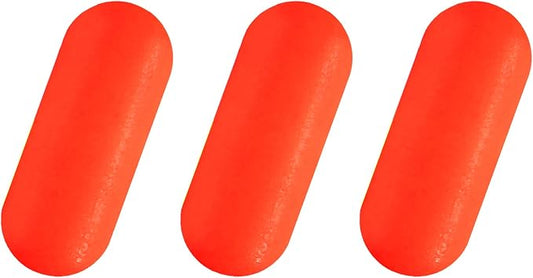 Alwonder 100-Pack Fishing Floats Bobbers Cylindrical Foam Pompano Snell Rig Floats Surf Ice Fly Fishing Trolling Fish Finder Bottom Rigs Float for Bass Trout Walleye Crappie Redfish Bluegill