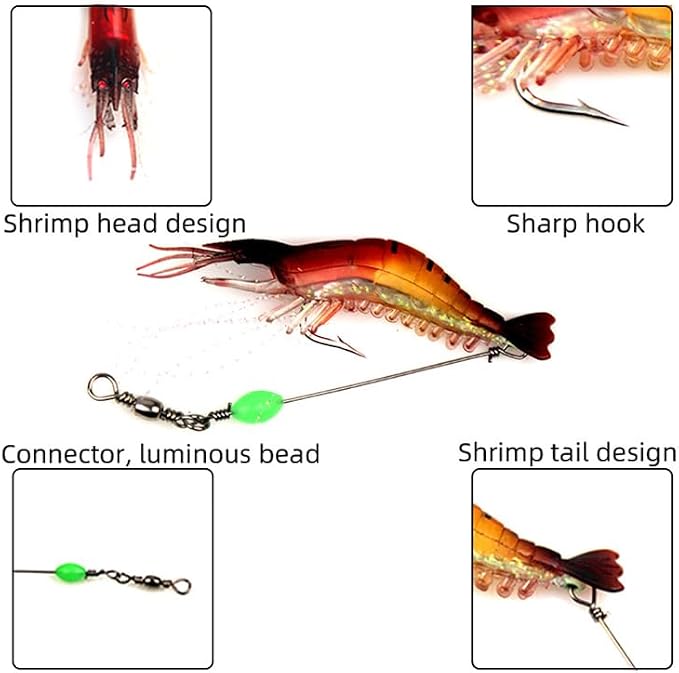 WOLFSKIN Fishing Lures Kit, Fishing Baits Set, Included Crankbaits, Curly Tail Jigs, Spoons, Hooks, Weights, Fishing Accessories with Tackle Box, for Carp, Bass, Freshwater Saltwate