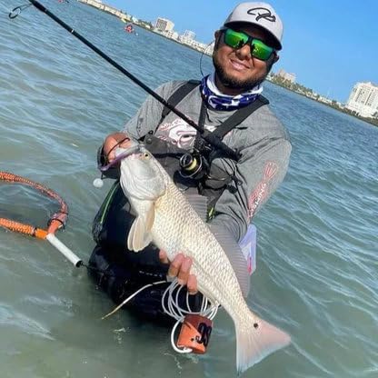 A.M. Fishing Curly Tail Jerkshad 4 Inch Soft Baits Garlic Infused,– 8 Pack – Saltwater & Freshwater Fishing Lures for Bass, Redfish, Snook, and Trout