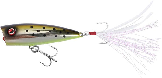 LITTMA Bass Fishing Topwater Popper Lures - Effective Top Water Lures for Bass Anglers - Durable Design for Catching Trophy Bass with High-Performance Popping Action