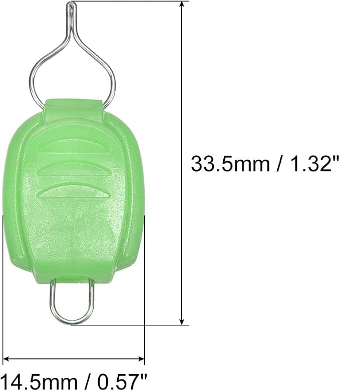 PATIKIL Fishing Line Holders, Baitcasting Reel Fishing Line Holder Clip Buckle Stopper Line Keeper Accessories