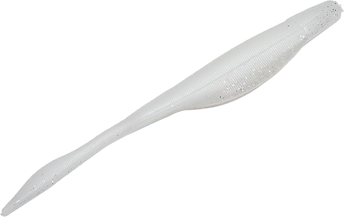 Strike King KVD Perfect Plastics Caffeine Shad Fishing Lure, Soft Plastic Jerkbait, Unique Air-Filled Bubble Tail, Heavy Salt, Coffee Scent
