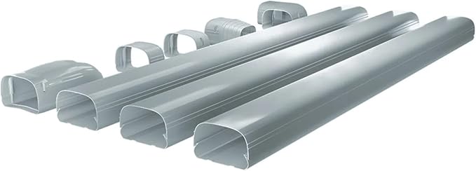 MRCOOL LineGuard Line Set Outdoor Cover for Ductless Mini Split System, Protection from Wind, Rain and Extreme Temperatures, Gray