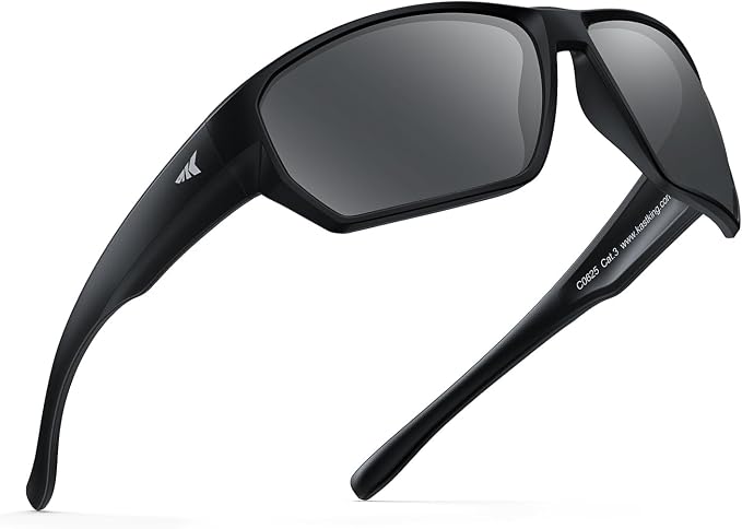 KastKing Merced Floating Polarized Sports Sunglasses, With PuriVex Protective Lens Coating, Lightweight TPX Frame, Men Women