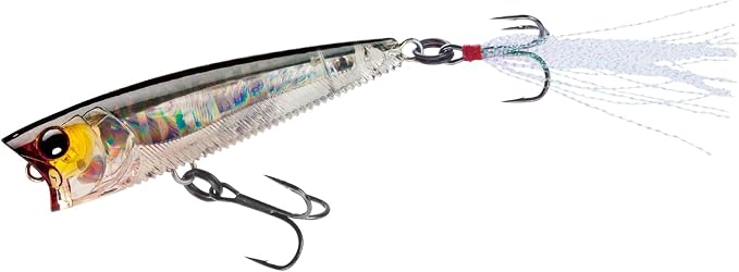 Yo-Zuri 3DB Popper, Floating, 3 Inch, 75mm, Gizzard Shad
