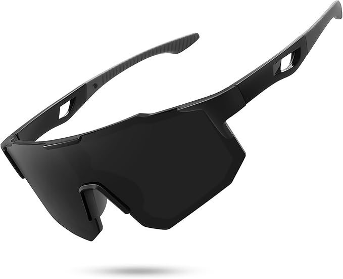 STORYCOAST Polarized Sports Sunglasses for Men Women,Driving Fishing Cycling Mountain Bike Sunglasses UV400 Protection