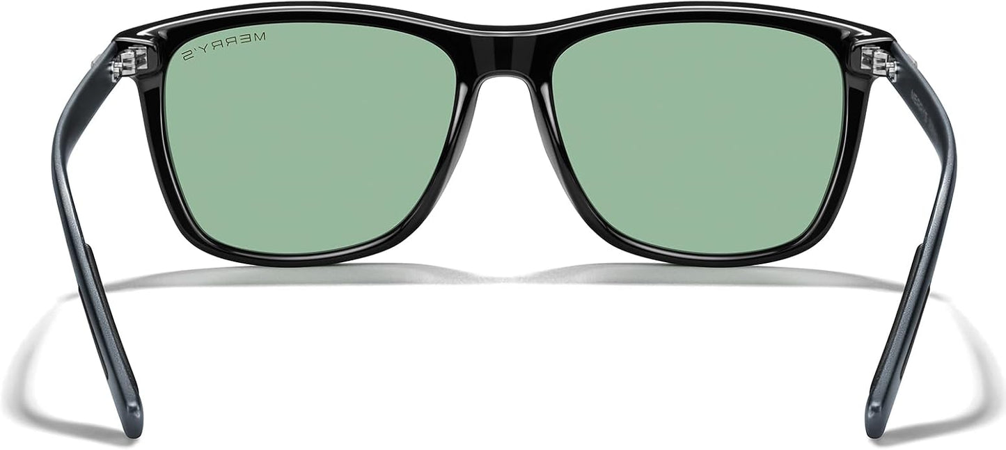 MERRY'S Unisex Polarized Aluminum Sunglasses Vintage Sun Glasses For Men/Women S8286