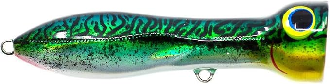 Nomad Design Chug Norris Topwater Popper Lure Collection – Floating Offshore Saltwater Surface Fishing Plug - Durable HD Body for Big Game - Realistic Splash & Erratic Action