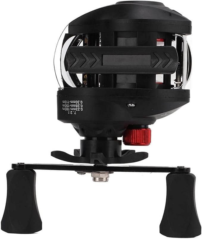 18+1BB Baitcasting Reel, Fishing Reel, Fishing Baitcasting Reels, Magnetic Brake Fishing Wheel Starlike Unloading Handle for Fishing (Right Hand)