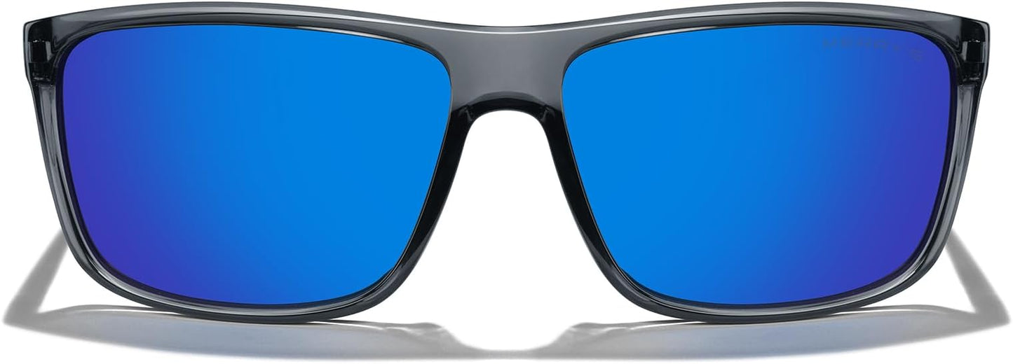 MERRY'S Rectangular Polarized Sports Sunglasses for Men Women Cycling Driving Fishing UV400 Protection S8225