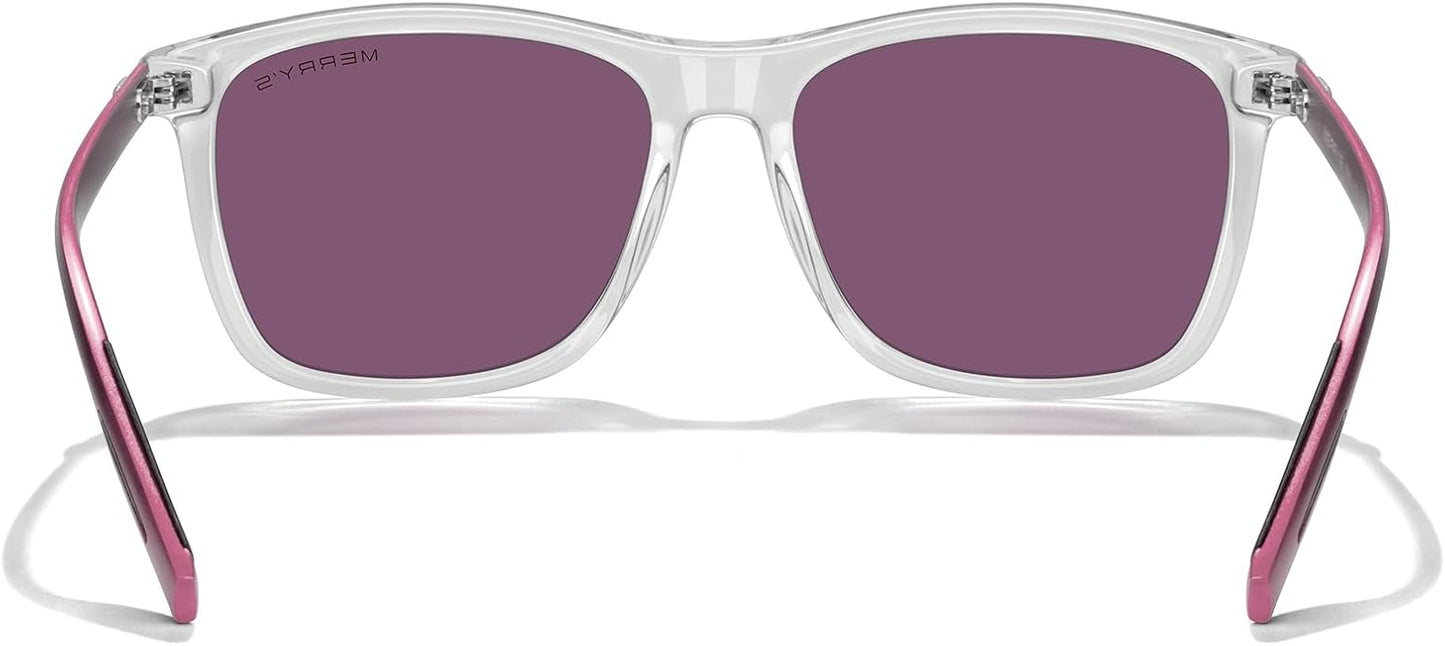 MERRY'S Unisex Polarized Aluminum Sunglasses Vintage Sun Glasses For Men/Women S8286