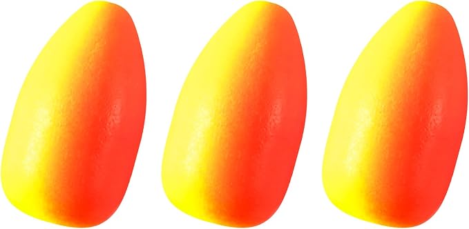 Alwonder 60-Pack Fishing Floats Bobbers Oval Bullet Foam Rig Floats Pompano Surf Ice Fly Fishing Trolling Fish Finder Bottom Live Bait Rigs Float for Bass Trout Walleye Crappie Redfish Bluegill