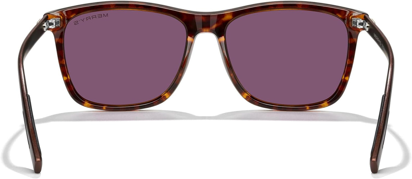 MERRY'S Unisex Polarized Aluminum Sunglasses Vintage Sun Glasses For Men/Women S8286