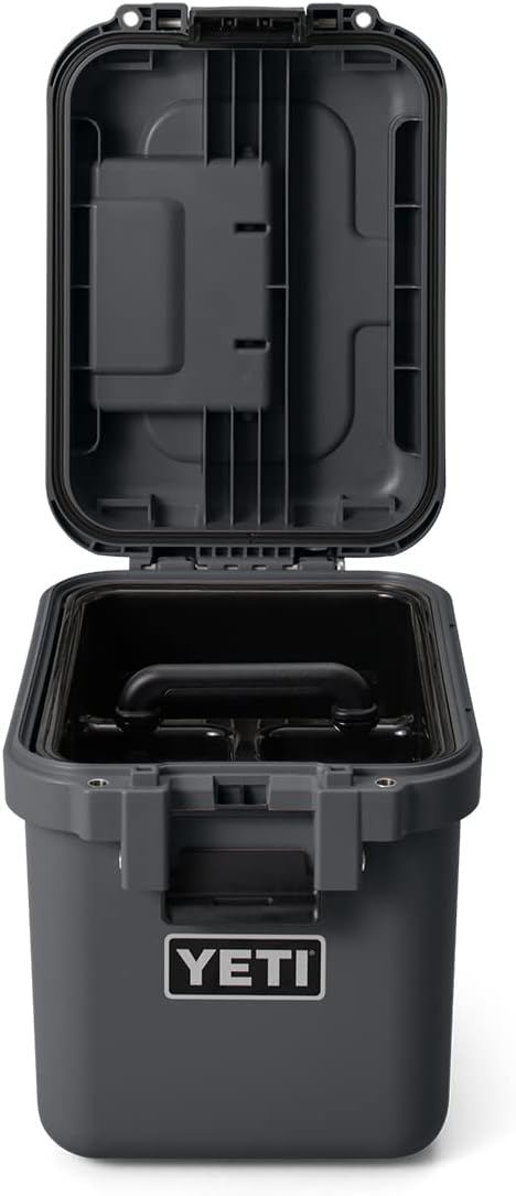 YETI LoadOut GoBox Collection, Divided Waterproof Cargo Case, Dry Box, Camera Case, Fishing Tackle Box